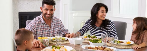 Avoiding food wars and establishing good lifetime eating habits.